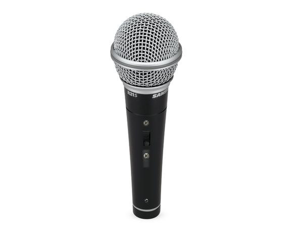 Samson SCR21S Dynamic Cardioid Handheld Mic with Switch - Mic Clip
