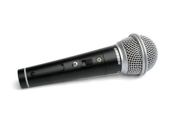 Samson SCR21S Dynamic Cardioid Handheld Mic with Switch - Mic Clip