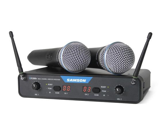 Samson SWC288XHQ8-K Concert 288x Dual Channel Wireless Handheld