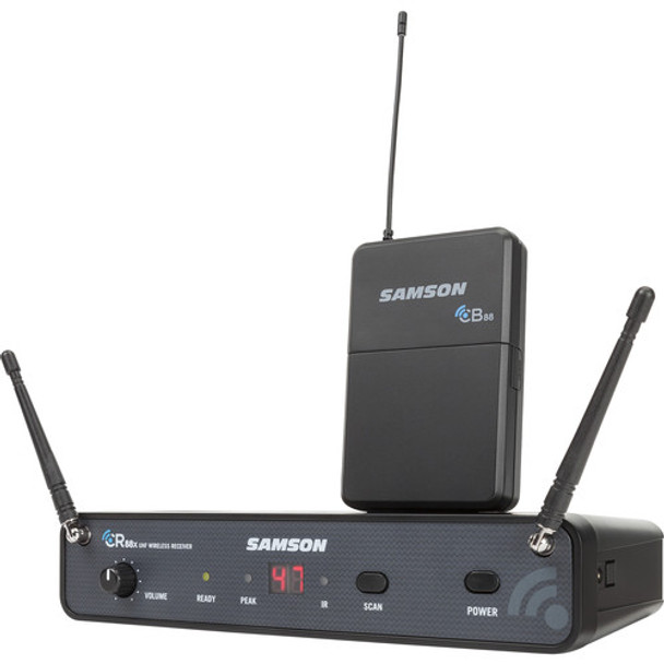 Samson Concert 88x Wireless Lavalier Microphone System with LM5 Lav (D: 542 to 566 MHz)