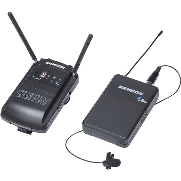 Samson Concert 88 Camera Lavalier Frequency-Agile UHF Camera Wireless System (D: 542 to 566 MHz)