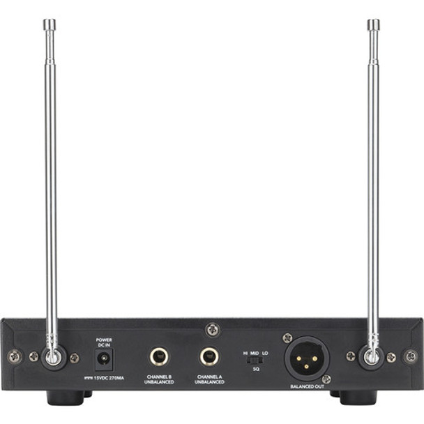 Samson Stage 200 Dual-Channel Handheld VHF Wireless System (Channel A)