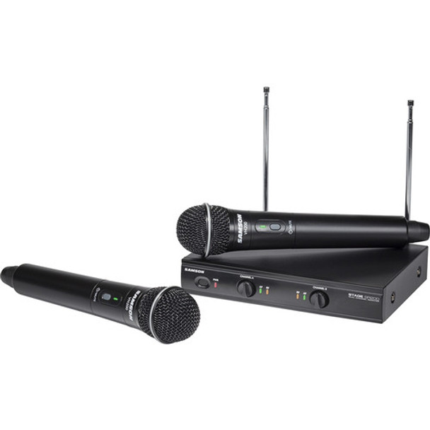 Samson Stage 200 Dual-Channel Handheld VHF Wireless System (Channel C)