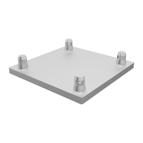 Global Truss SQ-4137 M12SS20T Stainless Steel Base Plate for F34 Truss