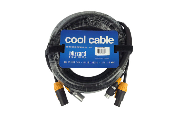 Blizzard DMXPCT-25 IP65 Power + 3-Pin DMX Combo Cable - 25'