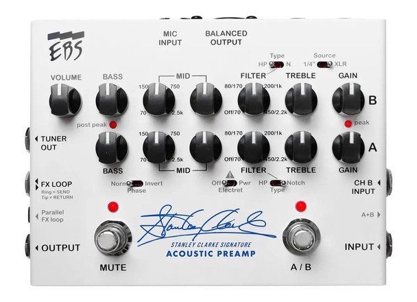 EBS Pedal - Stanley Clarke Signature Preamp