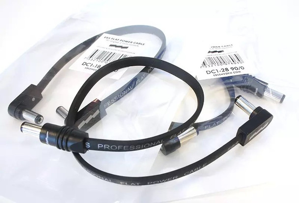  EBS DC1-18 90/90, Flat Power Cables 18 cm, angled/angled