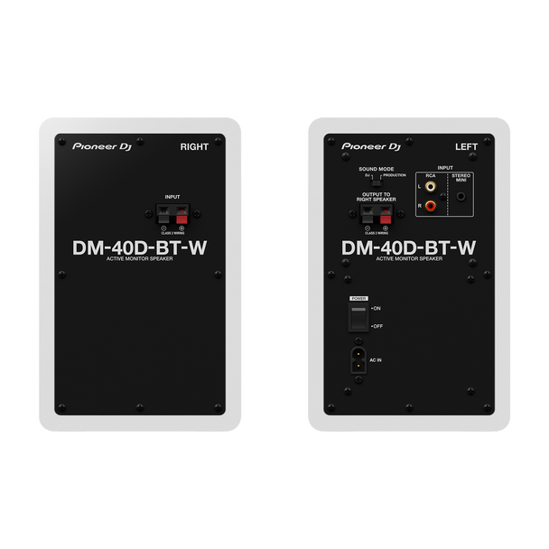 Pioneer DJ DM-40D-BT Desktop Monitor System with Bluetooth