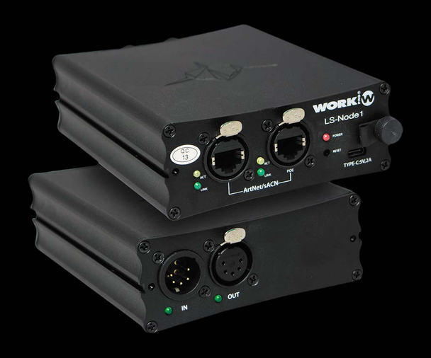 Lightshark LS-NODE 1 Streaming RDM/DMX-1 Universe Lightshark LS-NODE 1 Streaming RDM/DMX-1 Universe