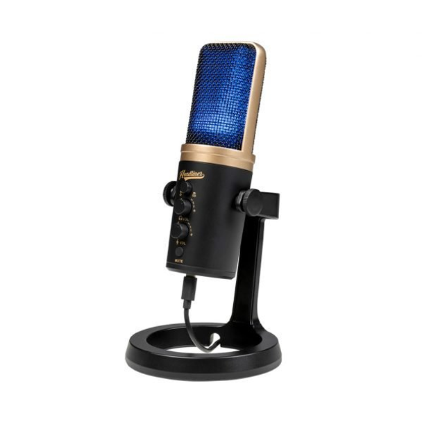 Headliner HL90510 Roxy Stereo USB Microphone with dual condenser capsules