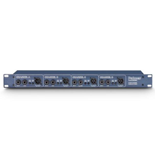 PALMER PAN 03 PASS - 19" DI Box 4-channel passive