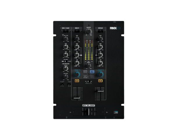 Reloop AMS-RMX-22i RMX-22i is a 2+1 channel DJ mixer with digital audio architecture and integrated Sound Colour effects