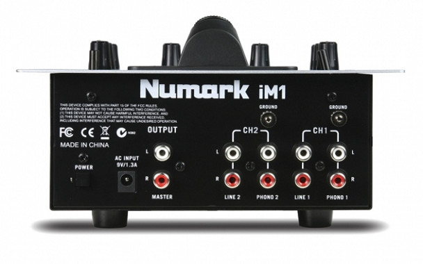 Numark iM1 2-Channel DJ Mixer with Dock for iPod