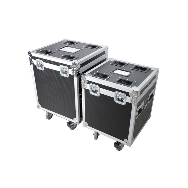 ProX PKG2 Package of 2 Utility ATA Flight Travel Storage Road Case – Includes 1-Large 1-Medium with 4" Casters