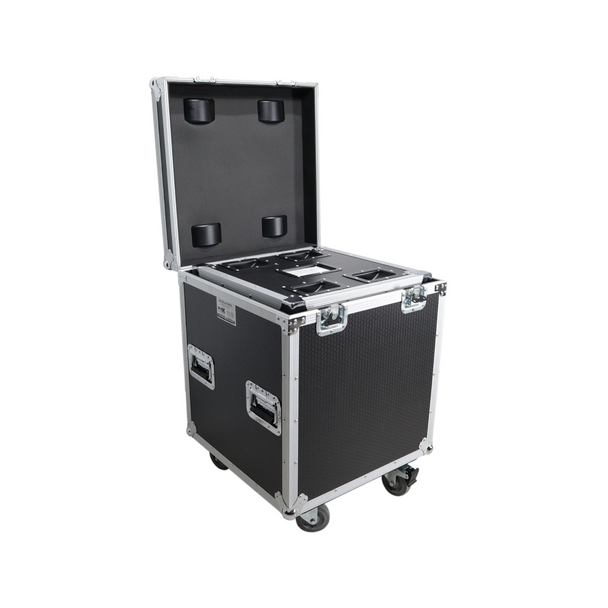ProX PKG2 Package of 2 Utility ATA Flight Travel Storage Road Case – Includes 1-Large 1-Medium with 4" Casters