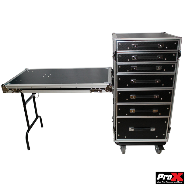 - ProX XS-7DTW 7 Drawer workstation table