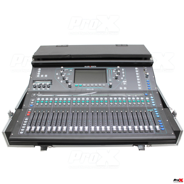 ProX XS-AHSQ6DHW Fits Allen & Heath SQ6 w/ DH & 4x 4" Wheels