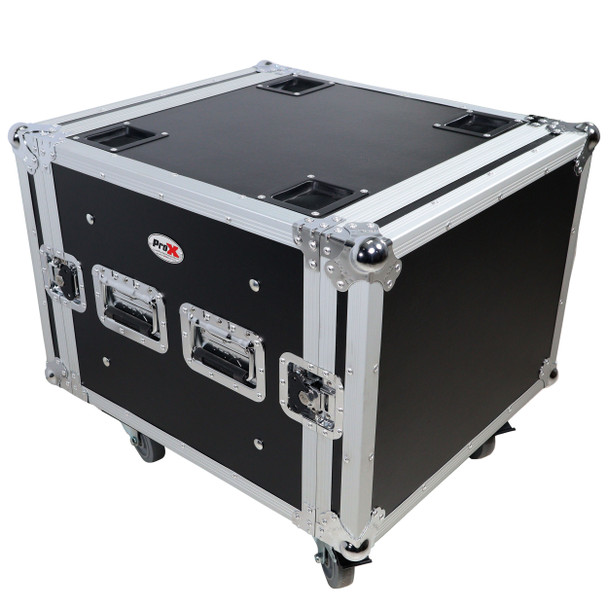 ProX T-8RSP 8U Vertical Rack, 4" Casters