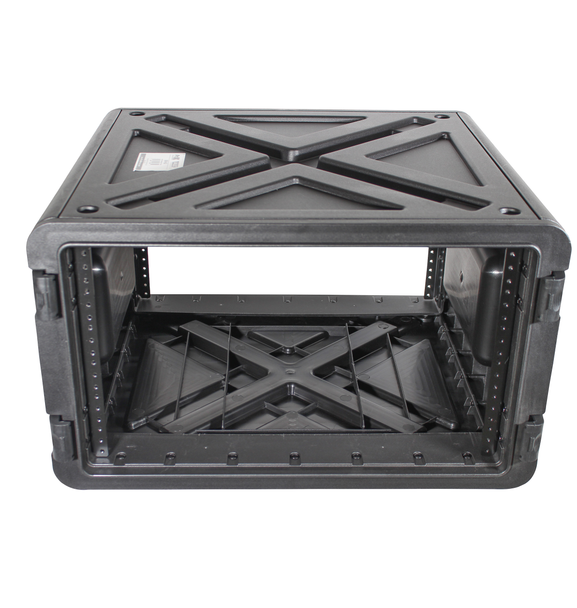 ProX XM-6U Watertight 6U Molded AMP case - 18" Front to Rear Rail Dept