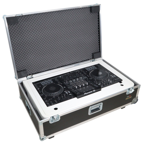 ProX XZF-DJCT W CASE DJ Control Tower in White, w/ 2 Flight case Fits XDJ-XZ, DDJ-1000, DDJ-SX3, Rane ONE