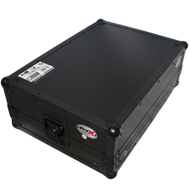 ProX X-19MIX7UBL Black on Black Rack Mount 19" Mixer w/ 7U Slant w/ Removable front panel Fits Gemini CDM-4000