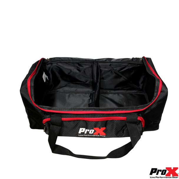 ProX XB-270 Paded Bag Fits up to 4 parcan Removable devider in center Ext: 19.25"x10.5"x8" Int.:19"x10.25"x7.75