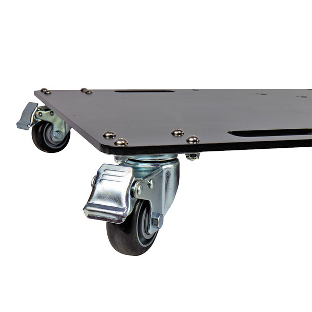 ProX XT-GRUPKGX2 BLK Truss Modular 2X Rapid U Grid Trio Package for Lighting - Moving Heads W-Rolling Aluminum Baseplate | Black Finish