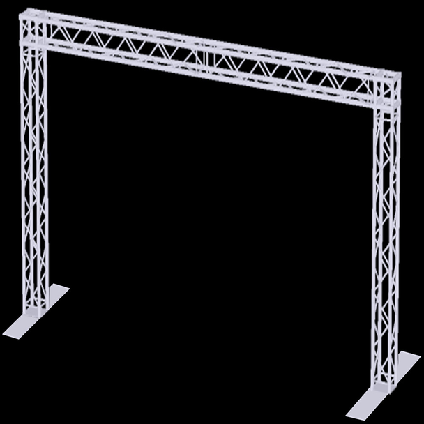 ProX XTP-PGP1 Goal Post Design - Actual Size: 9.8ft x 19.68ft