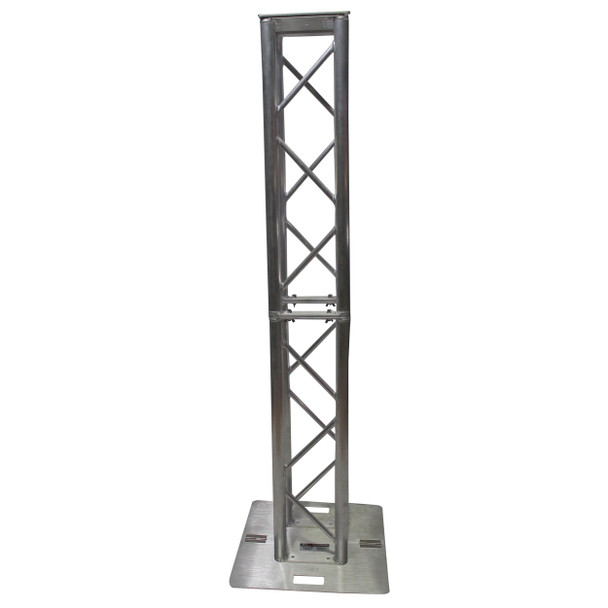 ProX XT-FTP328-656-B Flex Tower Platform Package 3.28ft or 6.56ft Incl. 4x 3.28ft I-Beam, BLK & White Scrims, Speaker Stud, 12x12" & 24x24" Fodling Base plate, Carrying Bag
