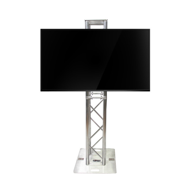 ProX XT-FTP328-656-B Flex Tower Platform Package 3.28ft or 6.56ft Incl. 4x 3.28ft I-Beam, BLK & White Scrims, Speaker Stud, 12x12" & 24x24" Fodling Base plate, Carrying Bag