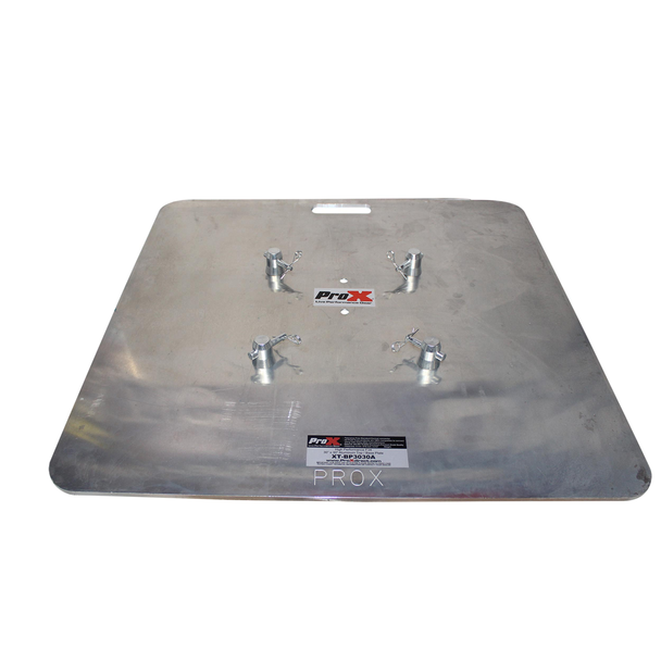 ProX XT-BP3030A 30" X 30" Aluminum Base Plate w/ Connectors 8mm (30lbs)