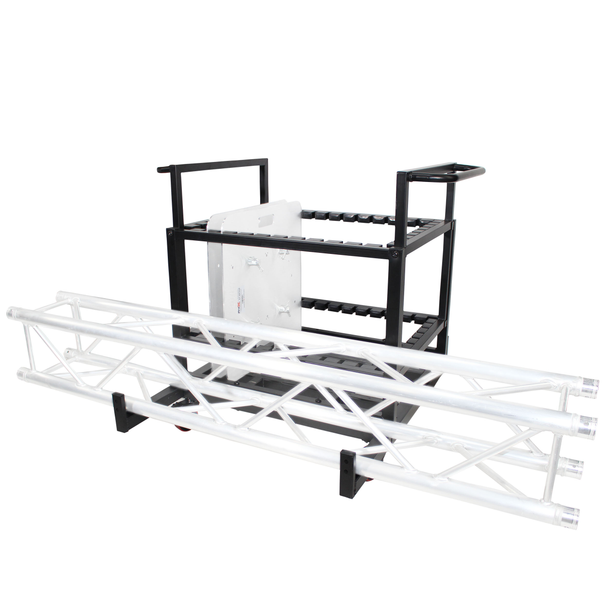 ProX X-BP8X30-10X24 Dolly Cart for Base Plates and Truss - Holds 8x30 In or 10x24 Plates