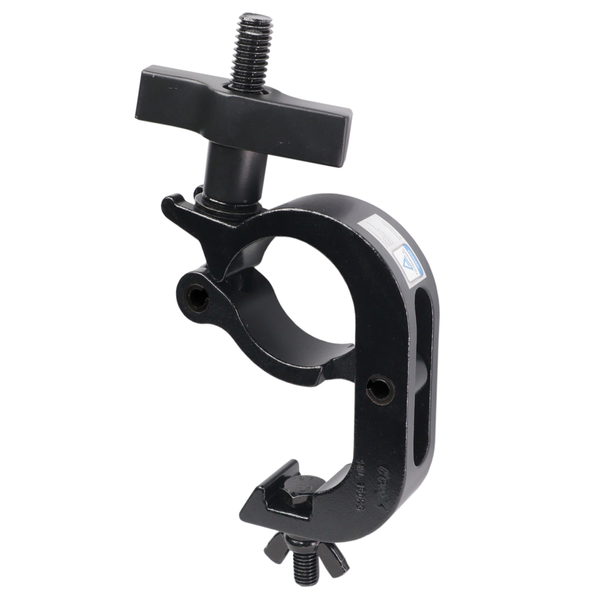 ProX T-C5H-BLK Black Trgger-Style Aluminum Clamp in with Big Knob For 2" / 50mm Tube, Holds: 500 lbs