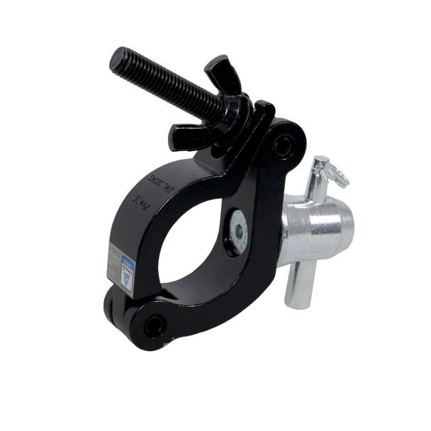 ProX T-C15-BLK Black Pro Half Coupler Side Clamp SWL: 600lbs