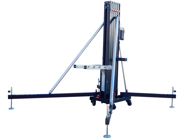 ProX XTF-FT7045 FANTEK Frontal load lifting tower Max Load - 450 kg / 992.5 lbs Max Height - 6.72 meters / 22 Feet Minimum Height - 1.90 meters / 6.25 Fee