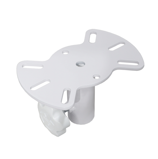 ProX X-SSMP WH Universal Adapter speaker mounting steel bracket in White