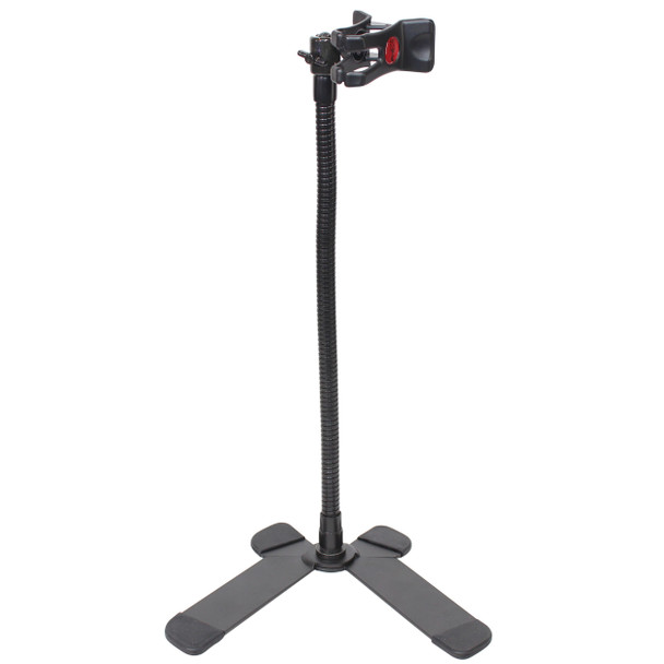 ProX X-MOBICP18 Mobi Buddy Hands Free Mobile Device Clip Kit DJ Cellphone Selfie Stick Table Stand Tripod Clamp and Case