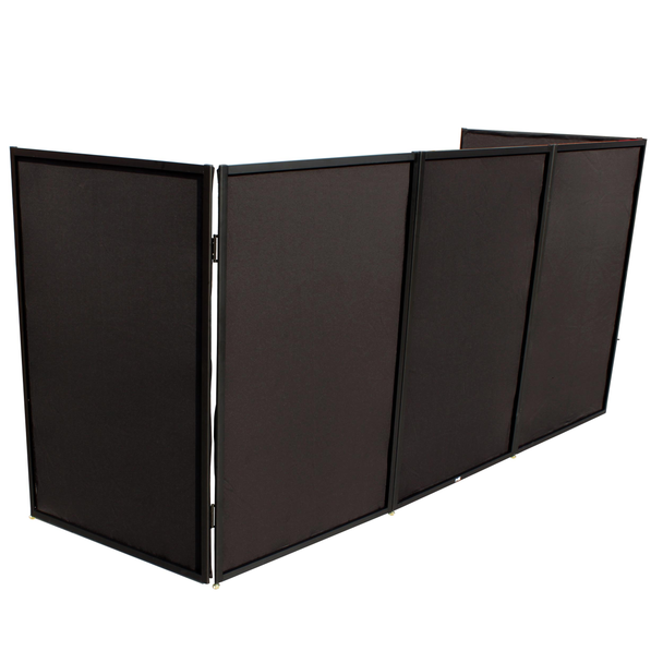 ProX XF-5X3048B Party Black Frames - Assembly Required Five 30" W X 48" H Panels Black Frame Incl 5x Black, 5x White Scrims & Carrying Bag
