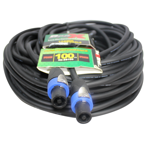 ProX XC-SS100 100FT SpeakON to SpeakON 12AWG Cable