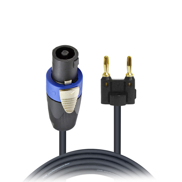 ProX XC-SB50 50 Ft. 12 AWG Speaker Twist to Banana High Performance Speaker Cable