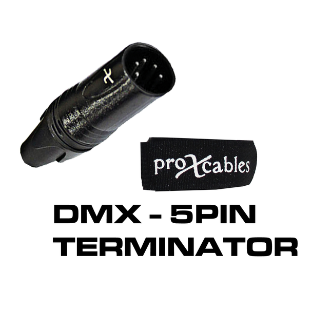 ProX XC-DMX5PTR DMX TERMINATOR 5 PIN