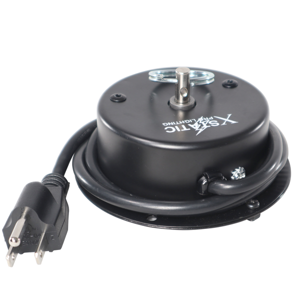 ProX X-MBM1 3 RPM Mirror Ball Motor Incl. S-hook handle up to a 16" mirror ball / AC-powered