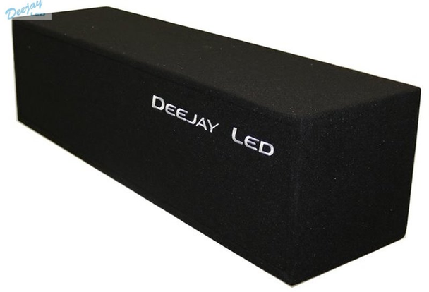 DEEJAY LED D12H4VYYELLOSIDE For 12-in Four Horn Side Speaker Enclosure YELLOW Vinyl cloth colored