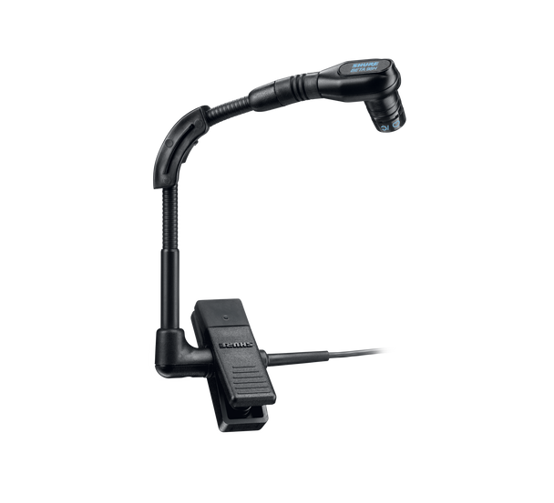 Shure BLX14R/B98-H10 Instrument System with (1) BLX4R Wireless Receiver (1) BLX1 Bodypack Transmitter and (1) WB98H/C Cardioid Condenser Instrument Microphone
