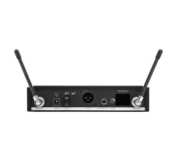 Shure BLX14R-H11 Guitar Wireless System with (1) BLX4R  Wireless Receiver (1) BLX1 Bodypack Transmitter and (1) WA302 Instrument Cable