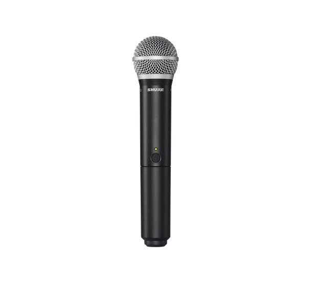 Shure BLX24/PG58-H10 Vocal System with (1) BLX4 Wireless Receiver and (1) Handheld Transmitter with PG58 Microphone