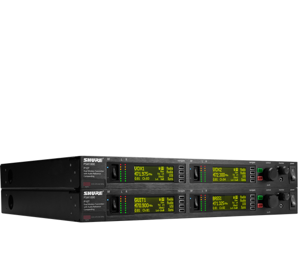 Shure P10T=-G10 PSM¨1000 Dual Rack Unit Transmiitter