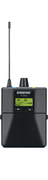 Shure P3RA=-H20 PSM300 PROFESSIONAL BODYPACK RECEIVER