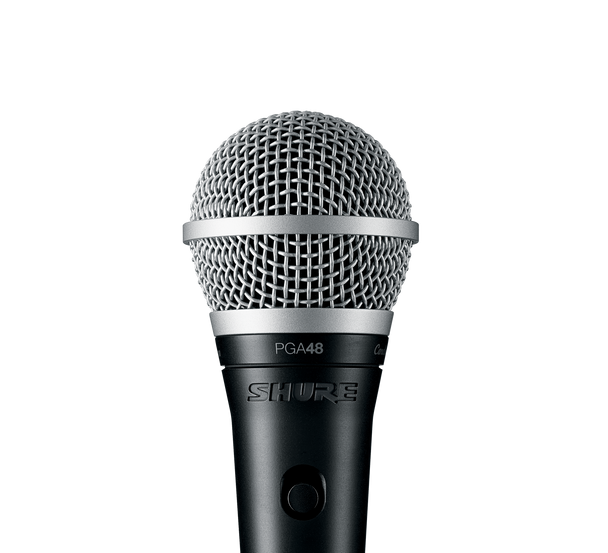 Shure PGA48-LC Cardioid dynamic vocal microphone - less cable