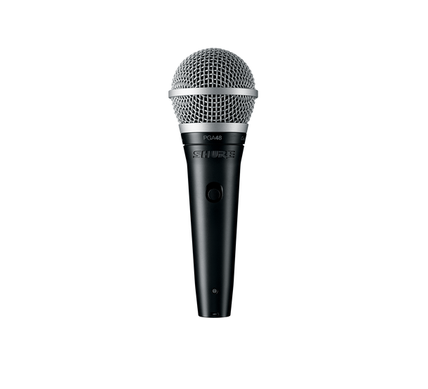 Shure PGA48-QTR Cardioid dynamic vocal microphone - XLR-QTR cable